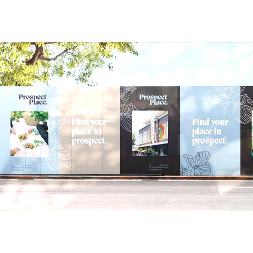 Banner Custom Printed Indoor Outdoor Giant Advertising Backdrop Fence Mesh Flex Banner