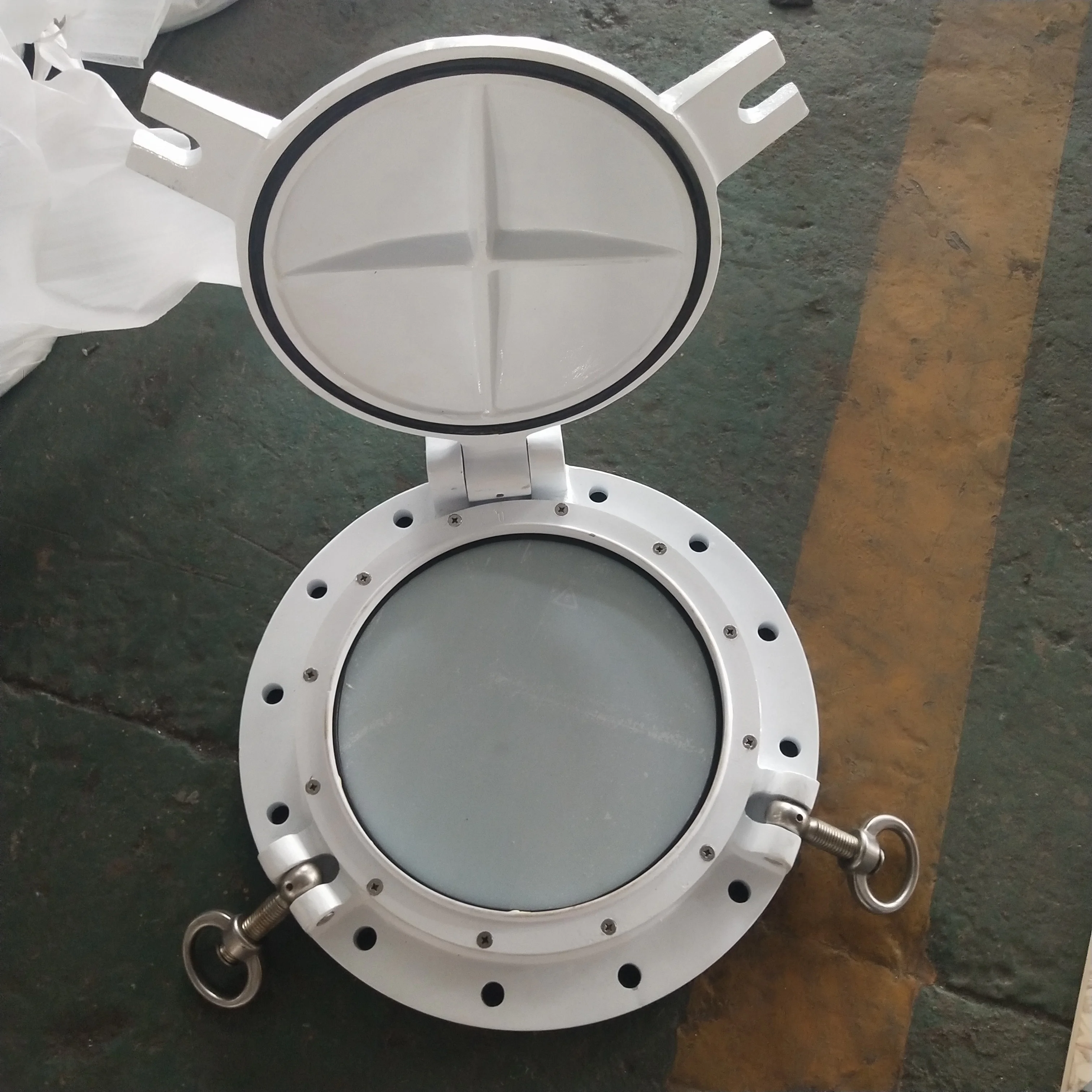 
Marine Aluminum Round Porthole Scuttle Window with Deadlight 