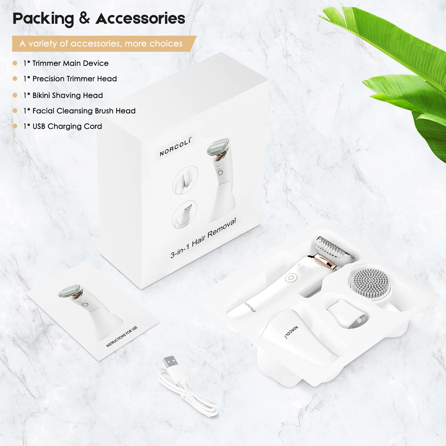 
Multifunction Portable Waterproof Electric Mini 3 in 1Shaver For Menbeauty Personal Care Hair Shaver 