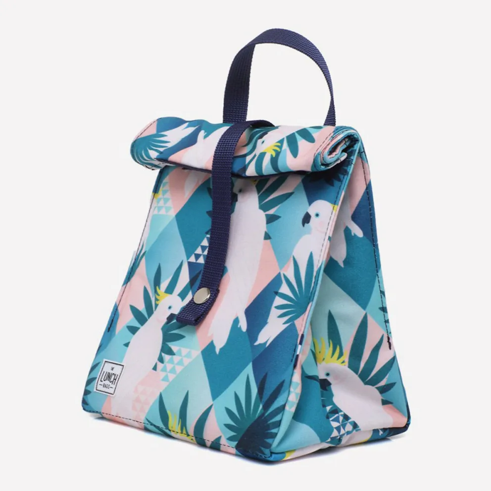 Wholesale Best Quality Oxford Fabric Sky Blue Shoulder Tote Insulated Cooler Lunch bag For Women