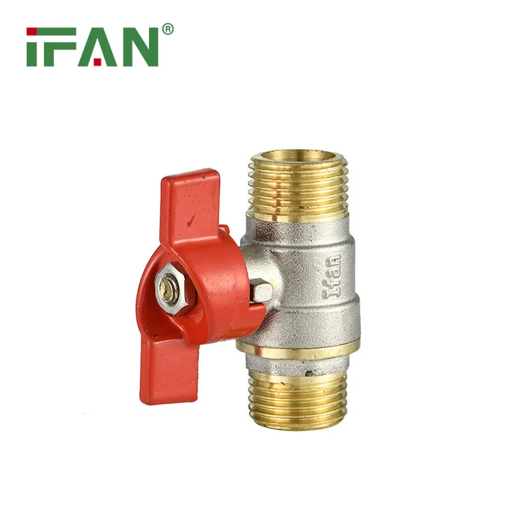 IFAN Factory Price Brass Ball Valves Forged Brass Water Valve Manual Control Brass Valve Ball