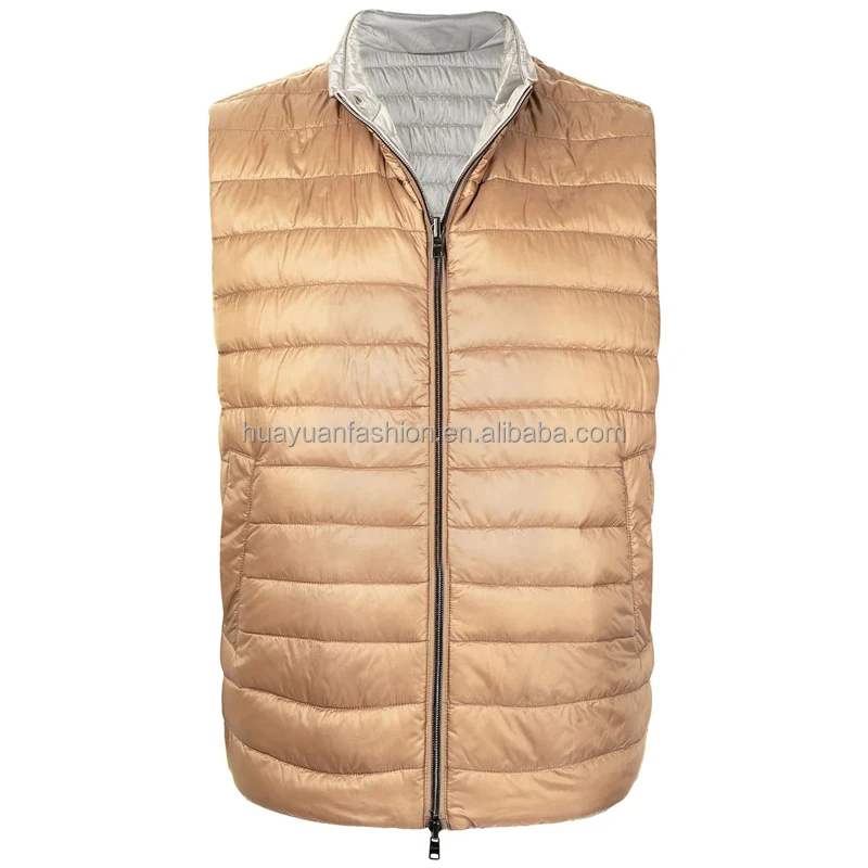 Winter Lightweight Insulated Down Gilet Vest Bodywarmer Down Vest Workwear Gilet Manufacturer