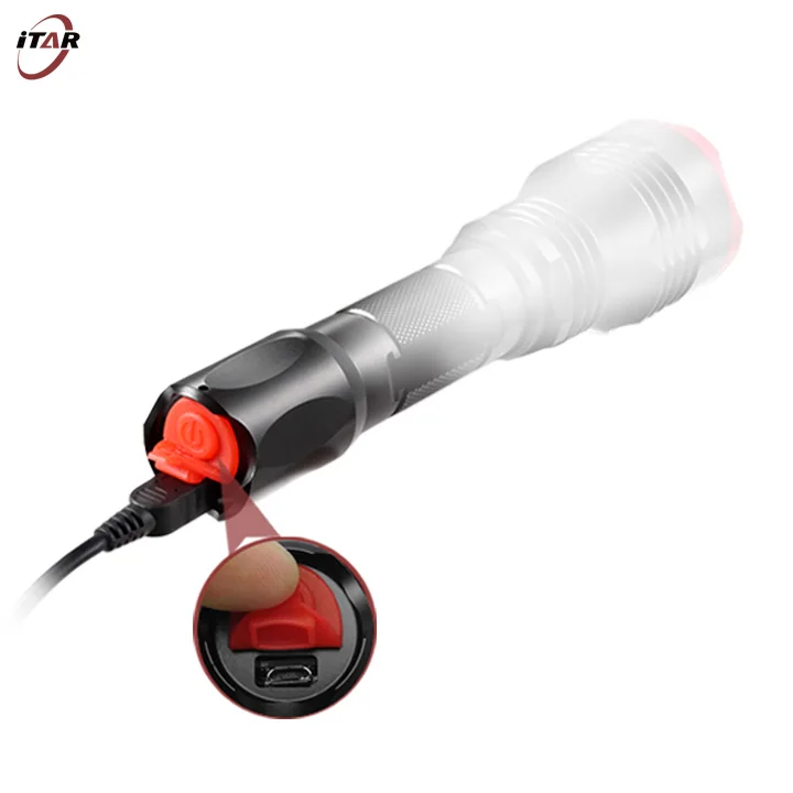 Torch Flashlights flash Aluminum Bright LED USB 10W lumens USB  XM-L2 1200 waterproof best aluminum  rechargeable bicycle led
