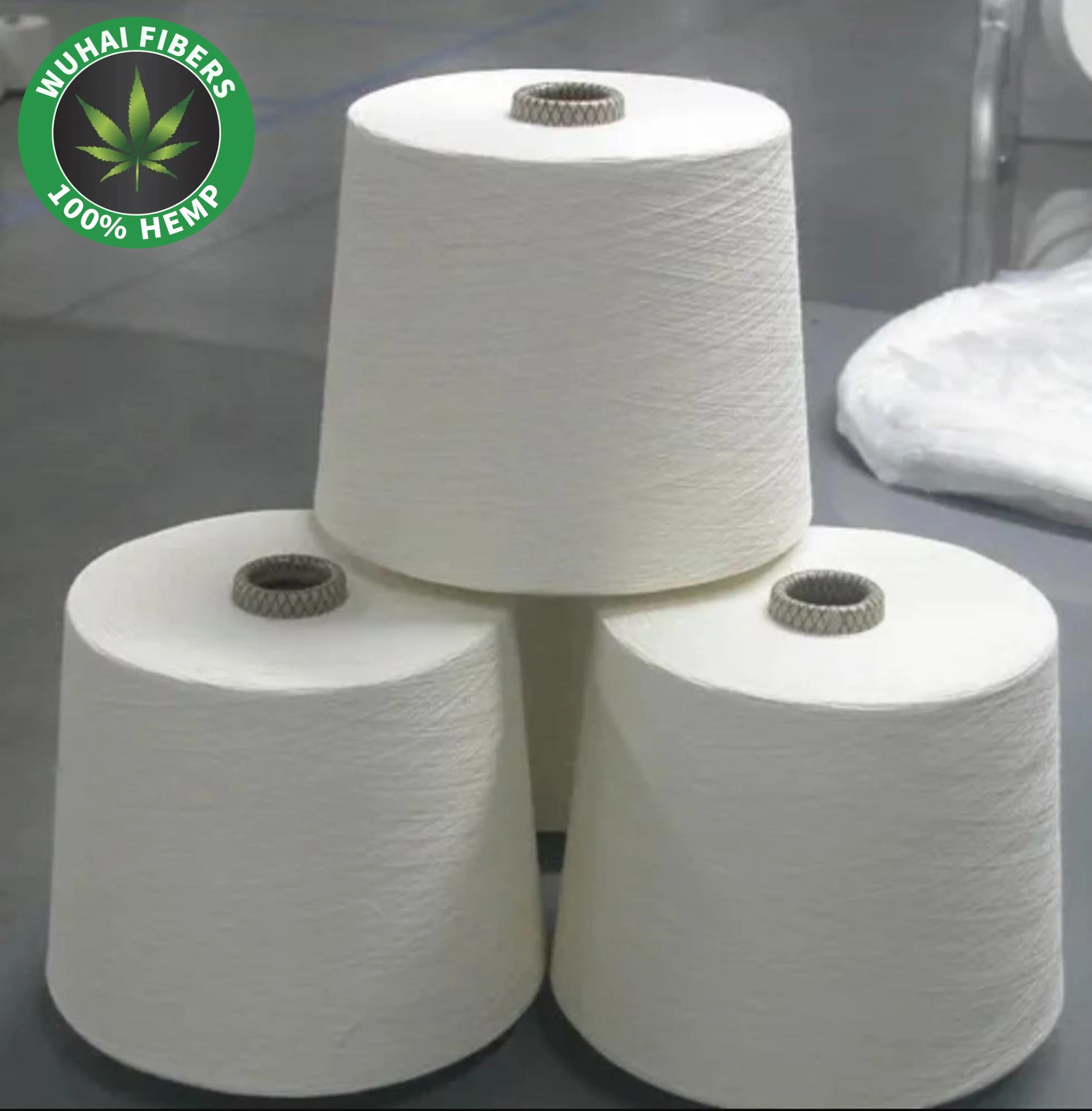 HEMP COTTON BLENDED YARNS 6s TO 80s - RING SPINNING - Weaving / Knitting / Denim