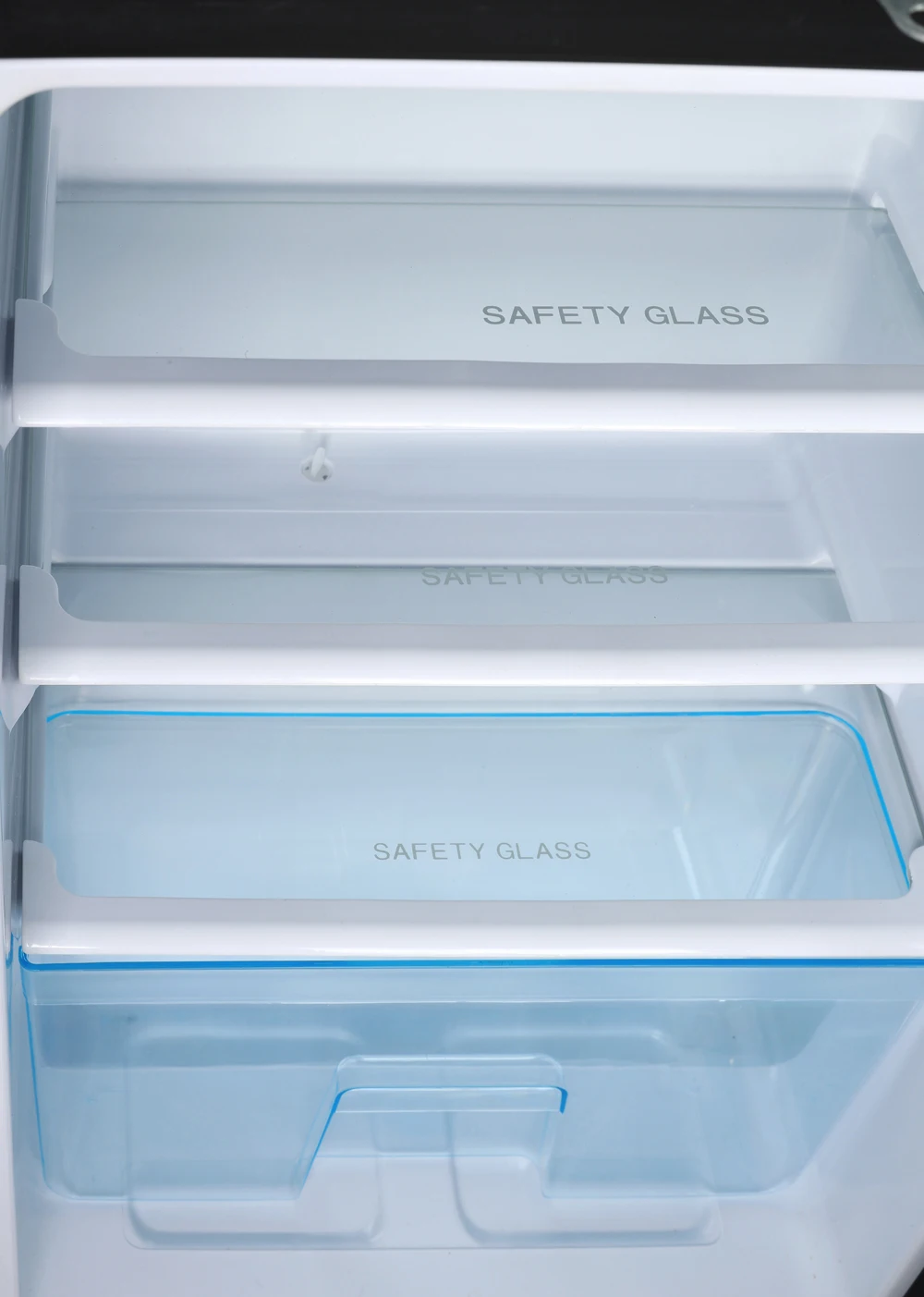 Direct Cooling Double Door Compressor Electricity Top Freezer Refrigerator  Competitive Price Fruit Vegetable