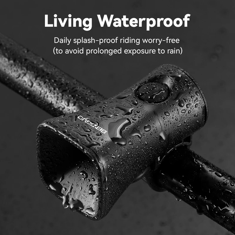 120db Bicycle Electric Horn MTB Bike Bell Cycling Handlebar Speaker Waterproof Scooter Ring Bell Safety Alarm Bike Accessories