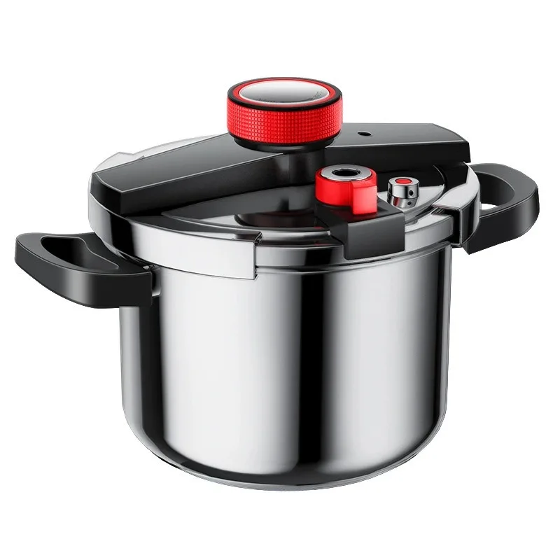 Pressure Cooker Household Mechanical Knob Thickened 304 Stainless Steel Explosion-Proof High Pressure Cooker