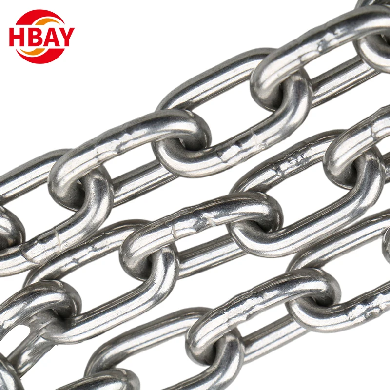 ANYUE Factory Direct Sales 6mm 8mm Zinc Galvanized Lifting Chain For Weld Technology