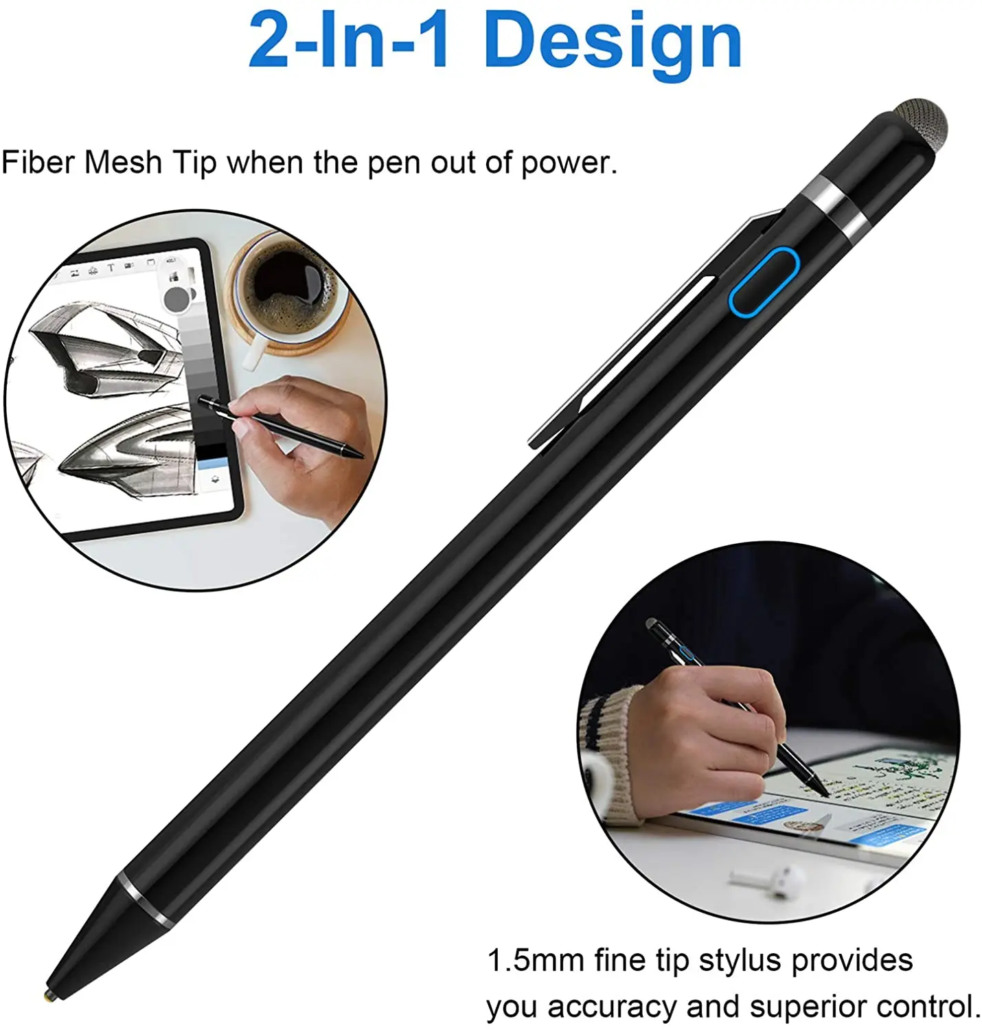 Mobile Accessories Universal Touchscreen Stylus Pen Smart Pencil Customized Logo for Tablet Phone