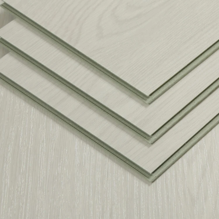 High quality indoor wood grain brown deco floor vinyl plank spc rigid core flooring