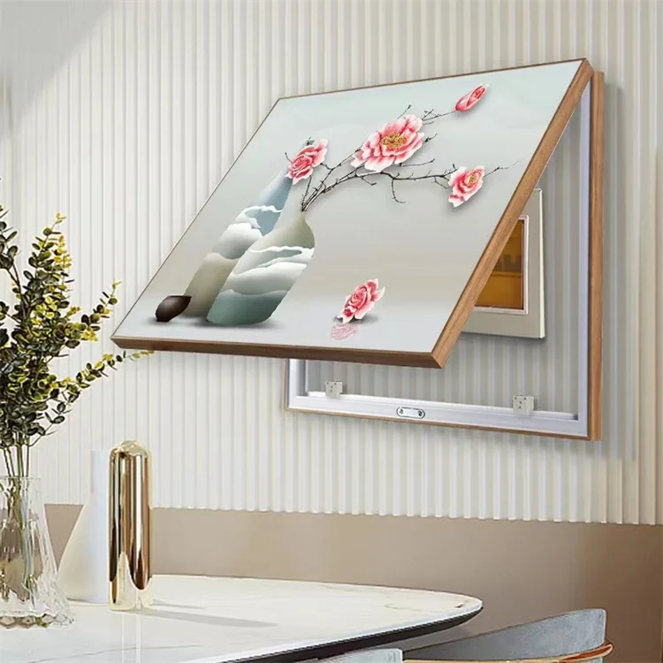 40*50 cm Electric Meter Box Decor Landscape Wall Art Decoration with PS Material Frame