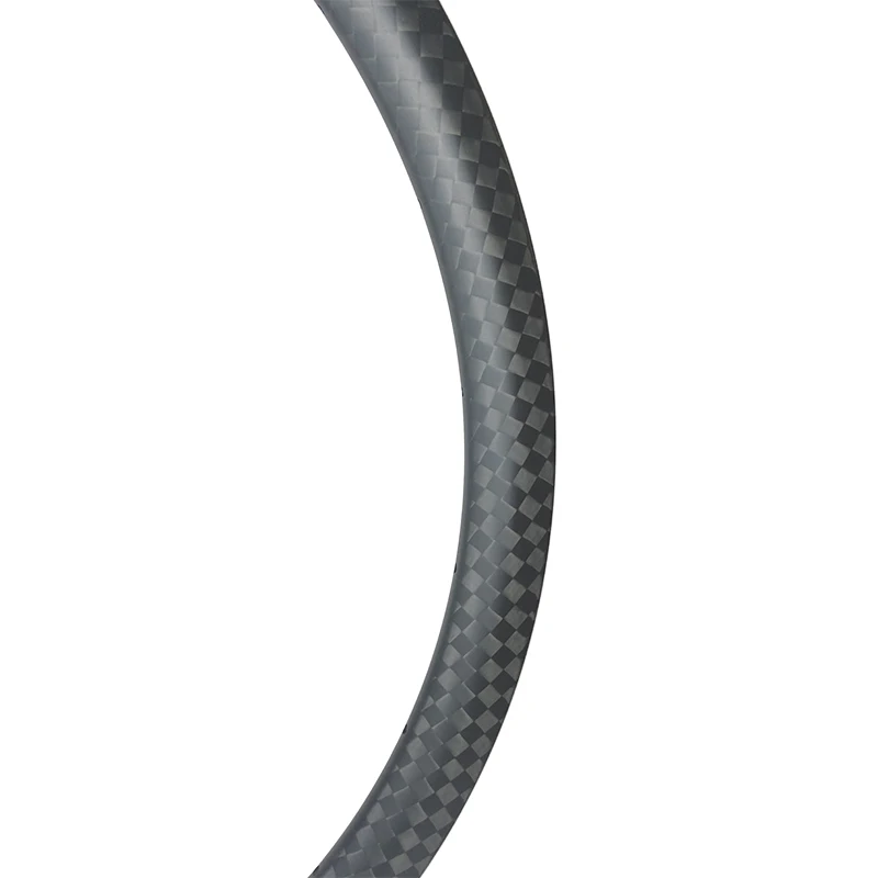 
375g/pcs LightWeight Road Bicycle 35mm Deep Carbon Rim 700C Clincher Tubeless Disc 25mm Wide Gravel Wheel UD 3K 12K Matte Glossy 
