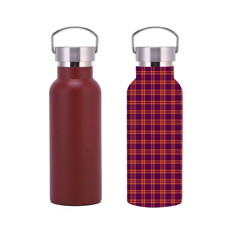 Factory customized Insulated Water Bottles With Straw and Handle Stainless Steel  Vacuum Flask Outdoor  Portable Sports Thermos