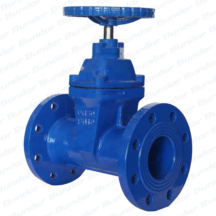 Bundor DIN Flange 5 Inch Ductile Iron Flange Gate Valve with prices