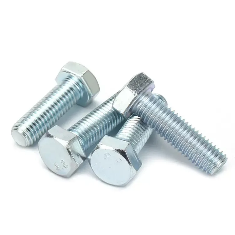ANSI/ASME B 18.2.1 ASTM A307 A449 A354 SAE J429 Gr 2/5/8 Hex Bolts Screw Hot Dip Galvanized Hex Bolt