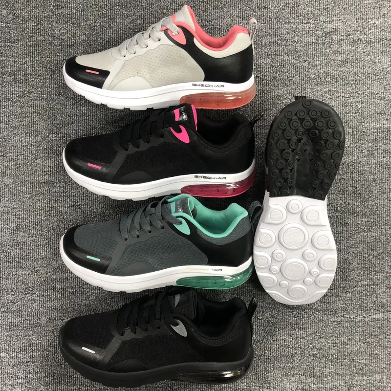 Fashion Lace Up Women Running Shoes Lightweight Sneakers Breathable Outdoor Sports Shoes Comfort Air Cushion Running Gym Shoes