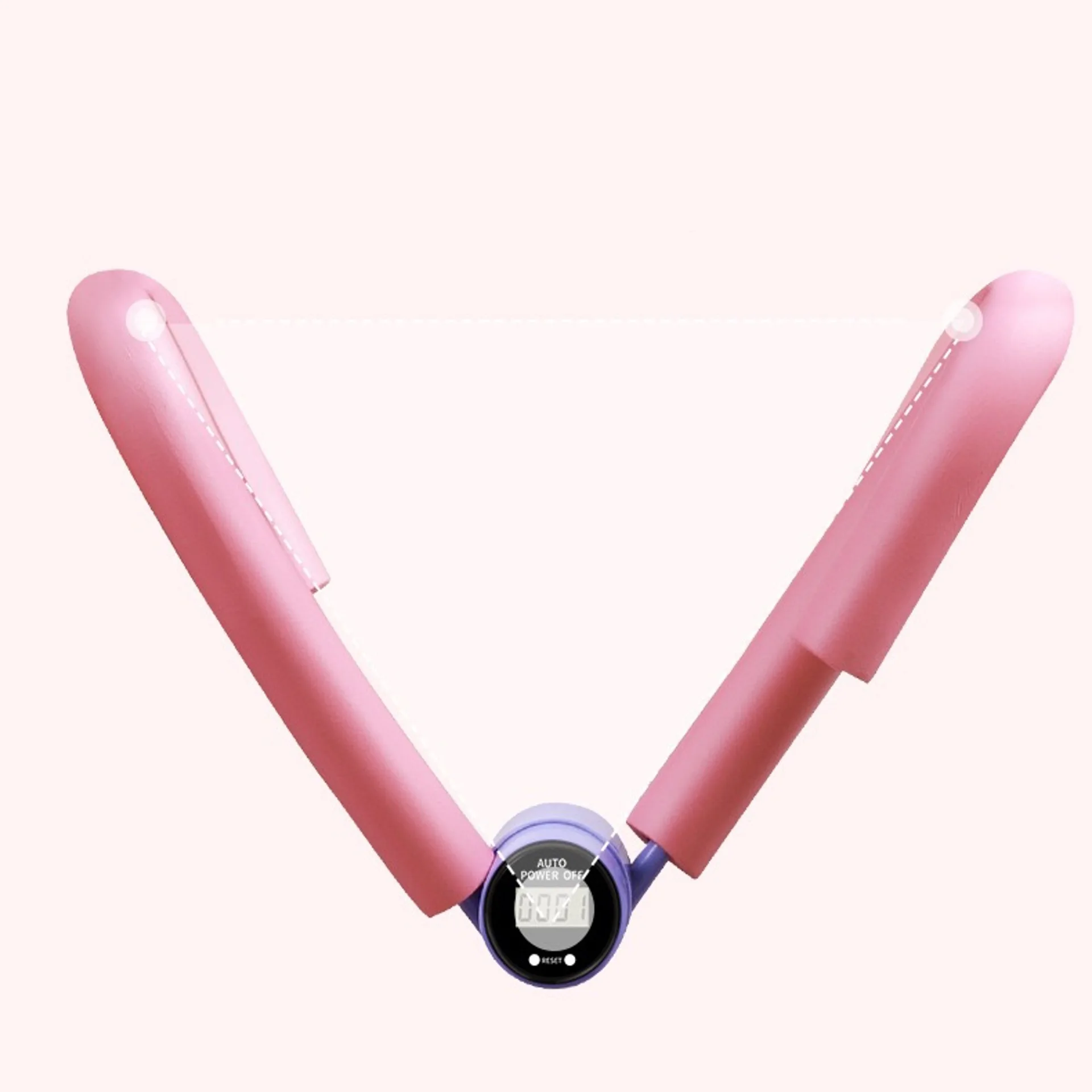 Leg Hip TTainer Pelvicfloor Muscle Training Thigh Inner Thigh Toner Trainer with Counter with Resistance Bands Bodybuilding