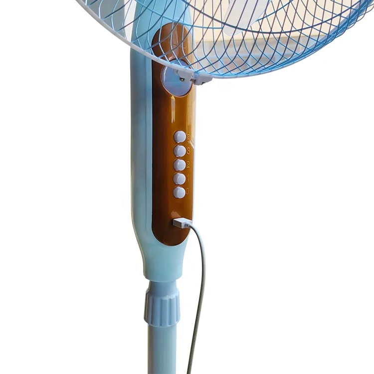 Outdoor indoor rechargeable fan price 18000 mAh ac dc solar fan rechargeable solar electric fan with light