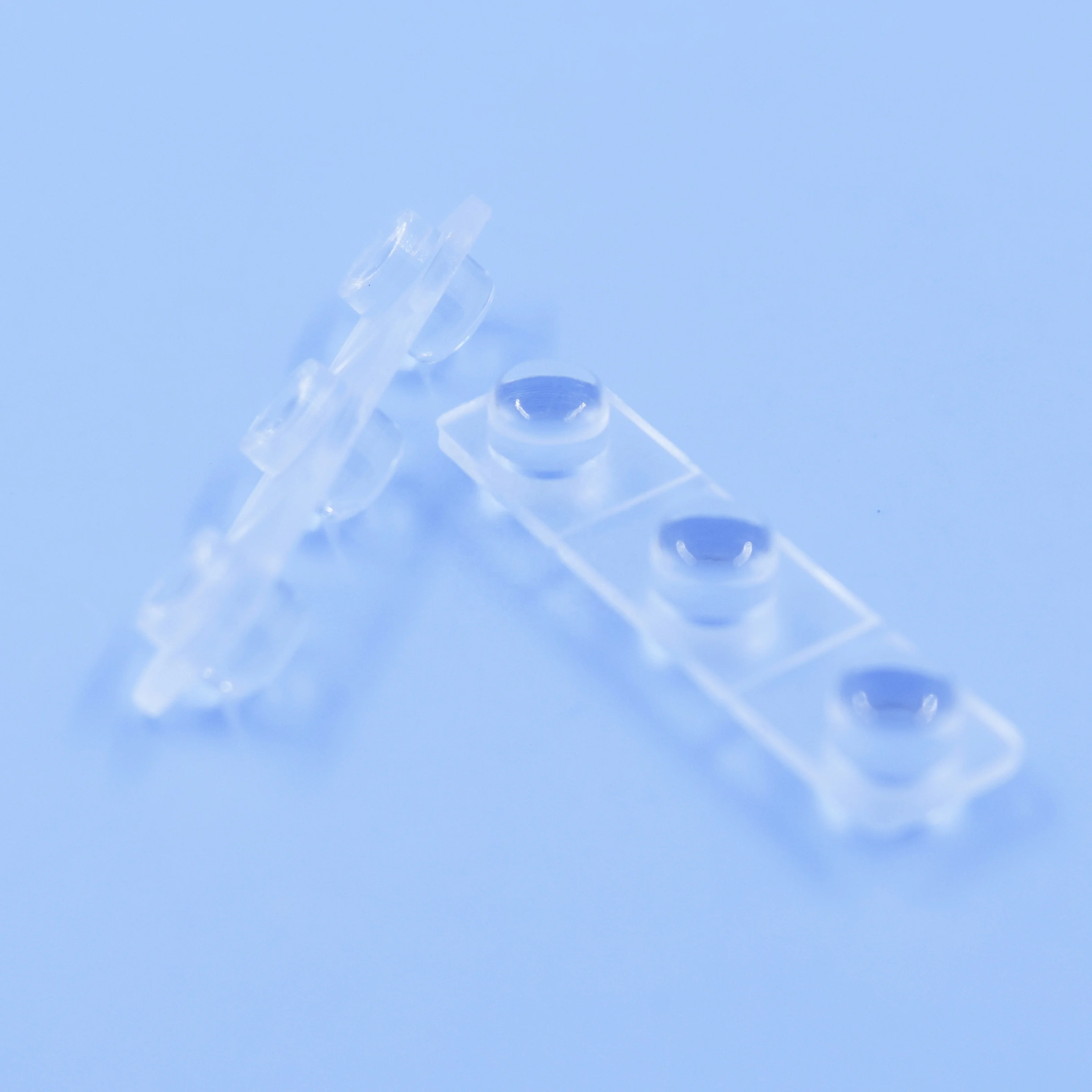 Заводской продавец, прозрачная пластиковая светодиодная направляющая трубка из поликарбоната