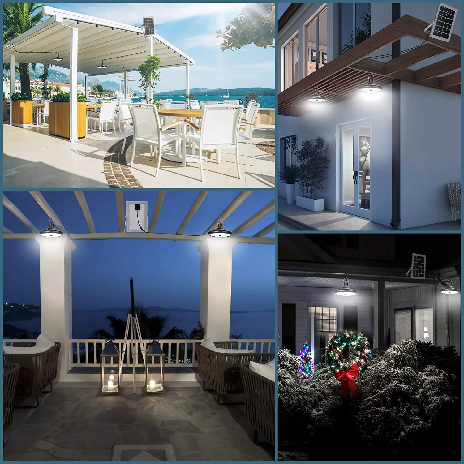 Indoor And Outdoor Lights Powered Lighting System Motion Sensor Remote Control Solar Lamp Lights For Home House Garden