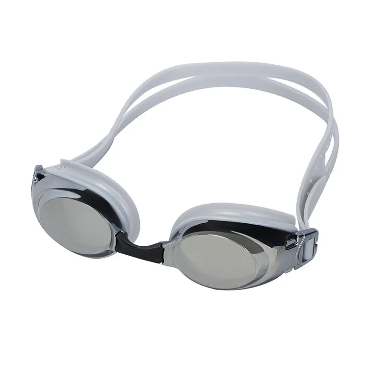 
Mirror coated adult swimming goggles with anti fog UV Protection,Leak-proof and anti-fog coated provides you excellent vision 