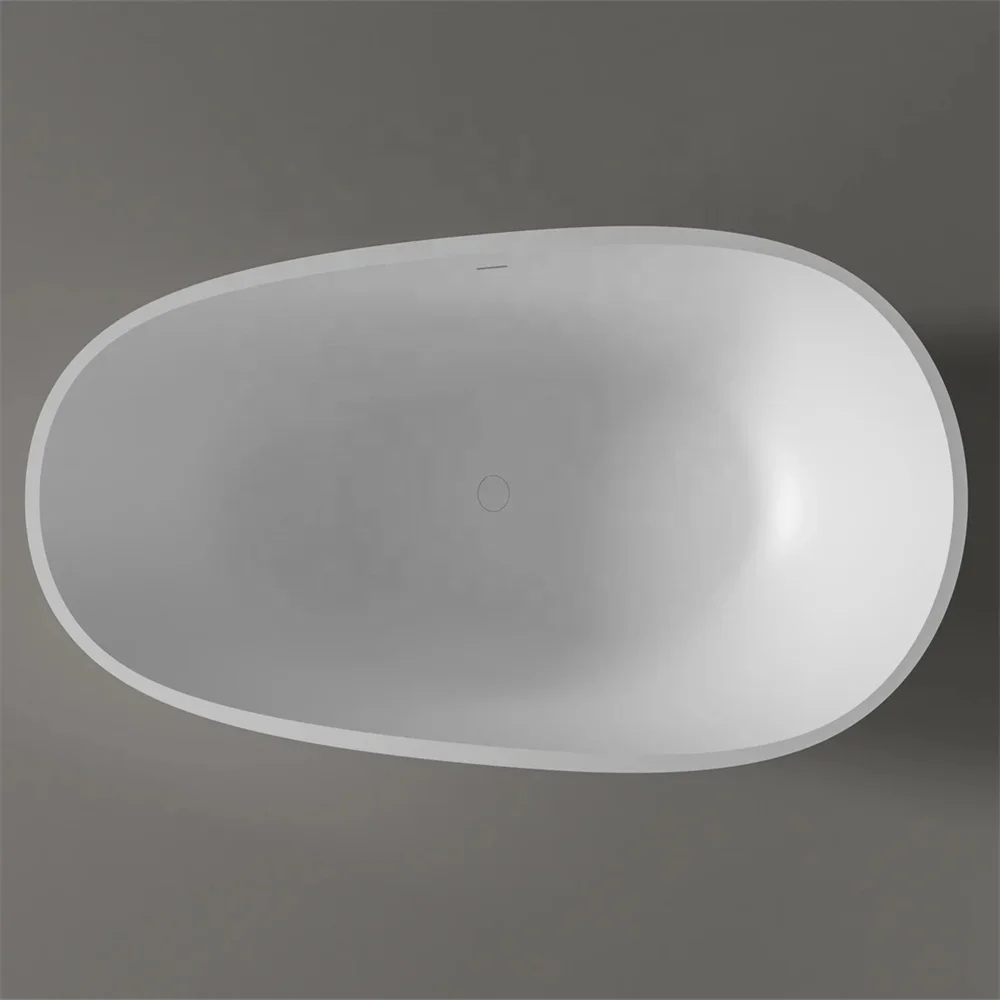 Customize Size Repairable CUPC Bath Tub Adult Luxury Soaking Solid Surface Freestanding Bathtubs