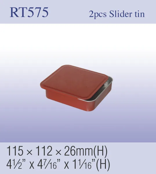 Tinplate Hinged Eyeglasses and Beauty Storage Box Universal Factory-Covered Sterilized Needle Acupuncture for Food Storage