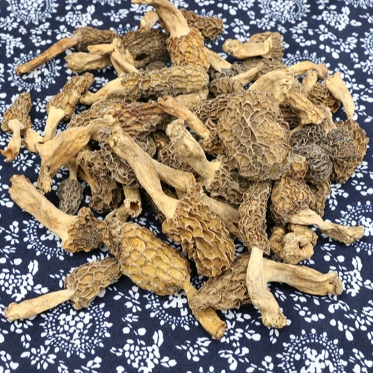 Фабричное производство, различные сухие грибы Morel Mushrom