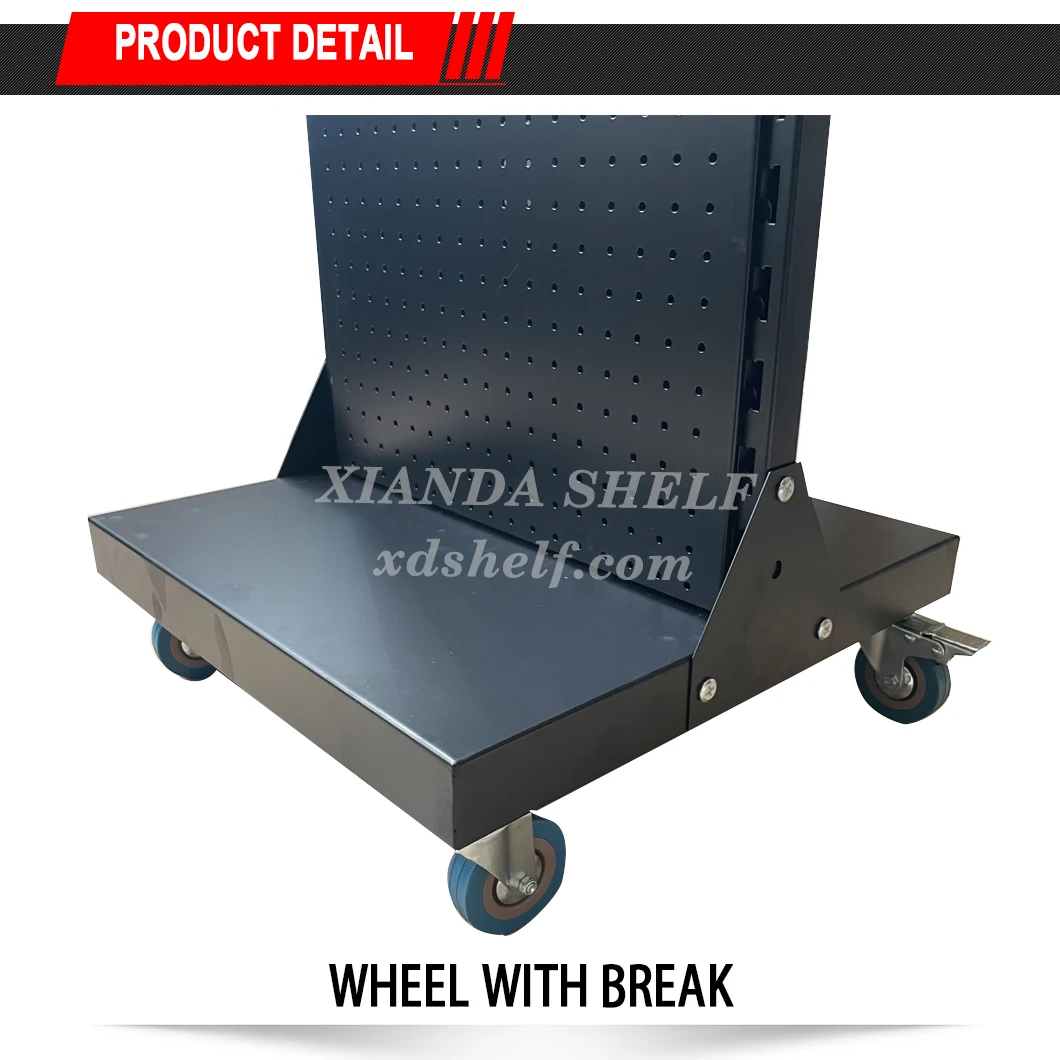 stand with wheel