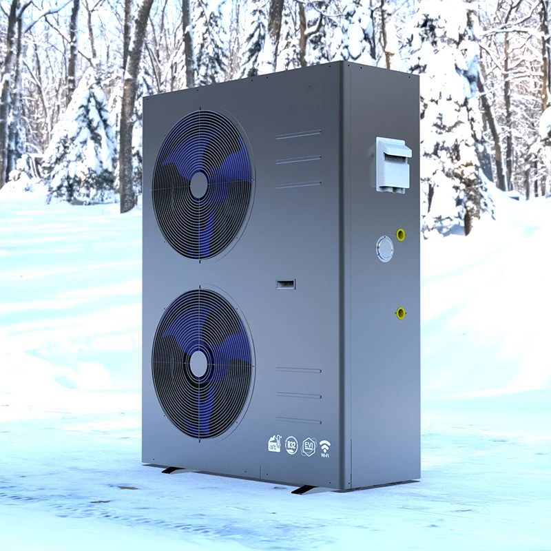 Heating Cooling Hot Water Air Source High Temperature Heat Pump R32