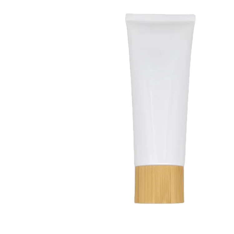 Flat PE Custom Printing Hand Cream Hose Facial Cleaner Body Lotion Plastic Cream Cosmetic Aluminum Soft Plastic Squeeze Tube