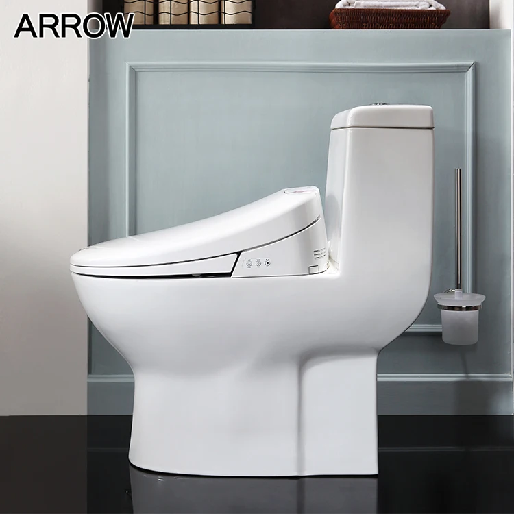 Customized Logo Bathroom Automatic Wash Heated Seat Electric Bidet Toilet Seat