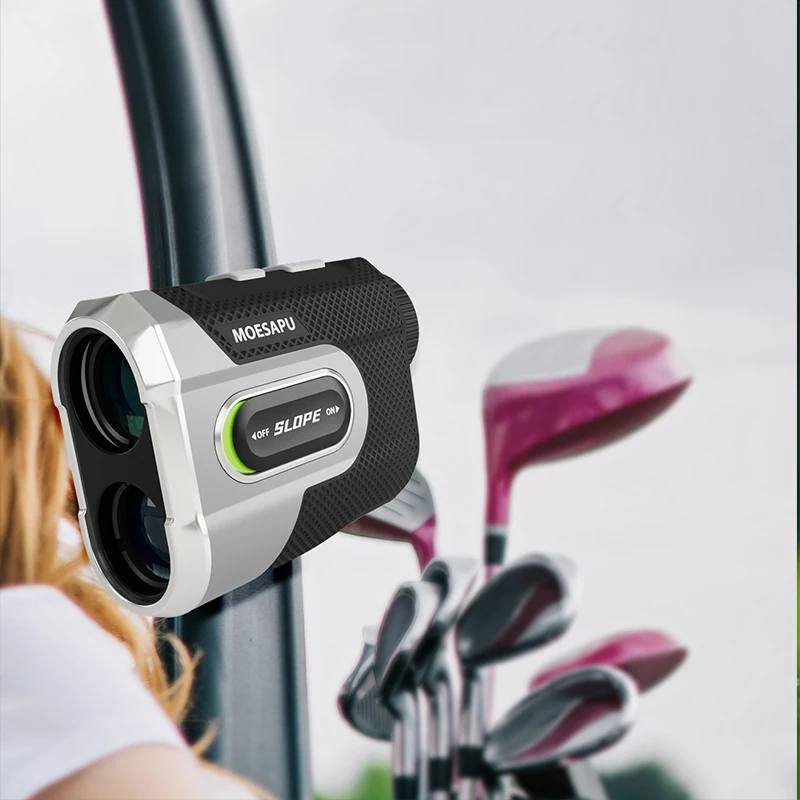 Bosean Golf Rangefinder 600m Laser Range Finder High-Precision Flag Lock with Pulse Vibration Rangefinder for Golfing