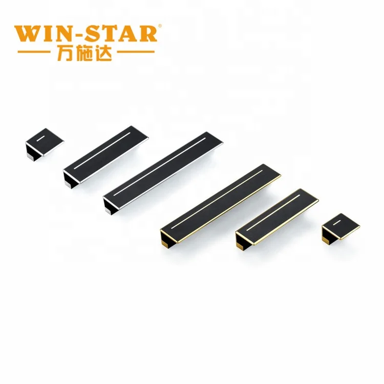 Высококачественная Античная керамическая фурнитура WINSTAR Медная дверь шкафа в форме банта барная с длинной золотой ручкой
