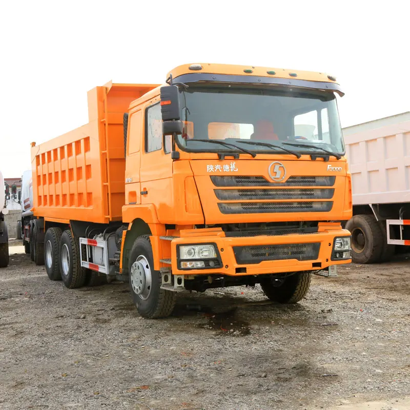 Китай грузовик Shacman 6*4 дизельный левосторонний самосвал 371/375HP продажа самосвала