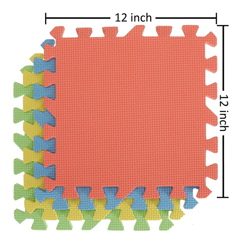 Wholesale EVA Foam Playing Puzzle Mat Waterproof Interlocking Crawl Gymnastics Carpet Children Non-Slip Floor Carpet Sports Use