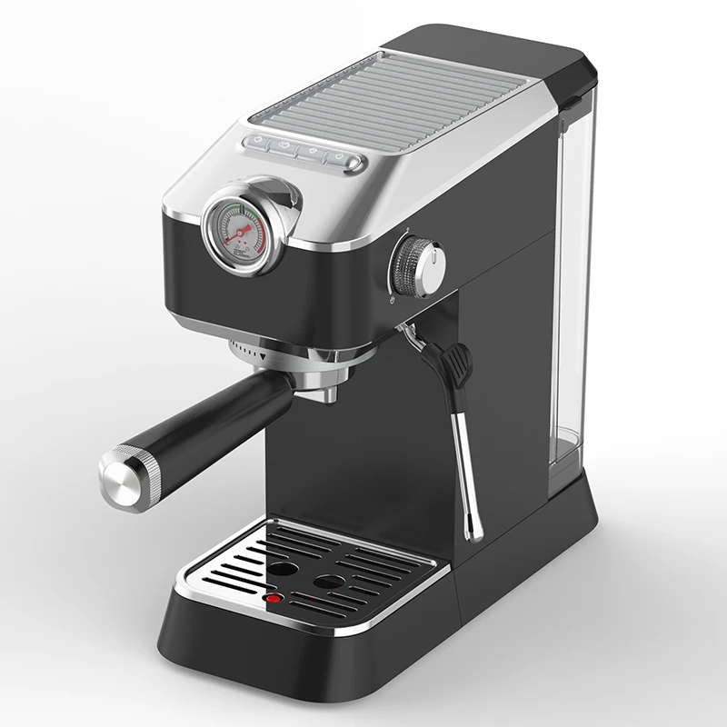 2024 Weight Measuring Scale Function ULKA Pump 15bar 20 bar Large Programmable Coffee Maker Espresso Machine With Grinder