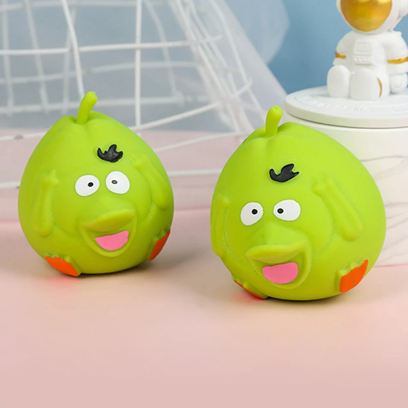 New Arrival Cute Duck Pear Stress Relief Toy Funny Squeezing Fidget Toys For Kids And Adults