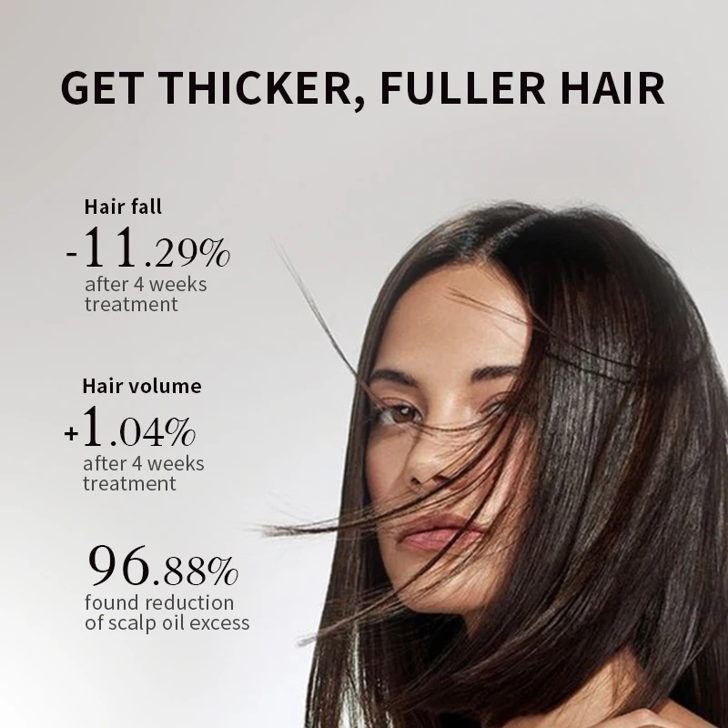 New Popular Fashion Style hair best herbal shampoo Enhance hair fibers envases de shampoo
