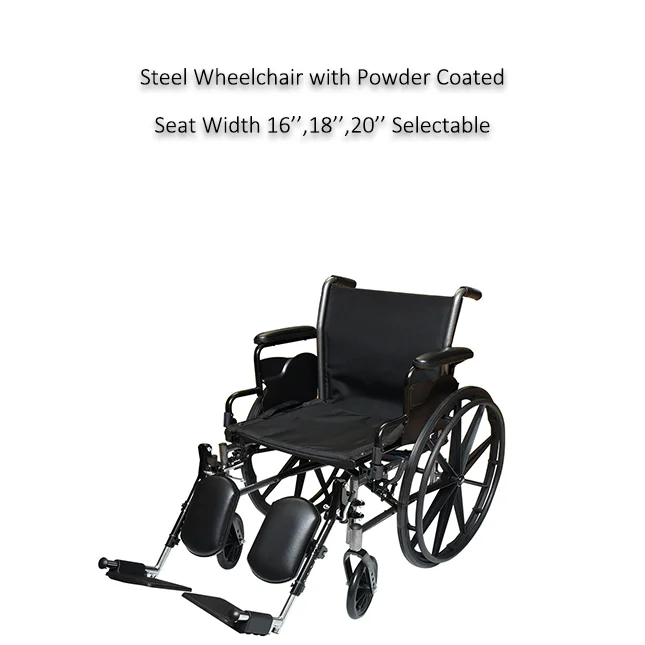 Adjustable Armrest Wheelchair with Height Customization for Enhanced Comfort
