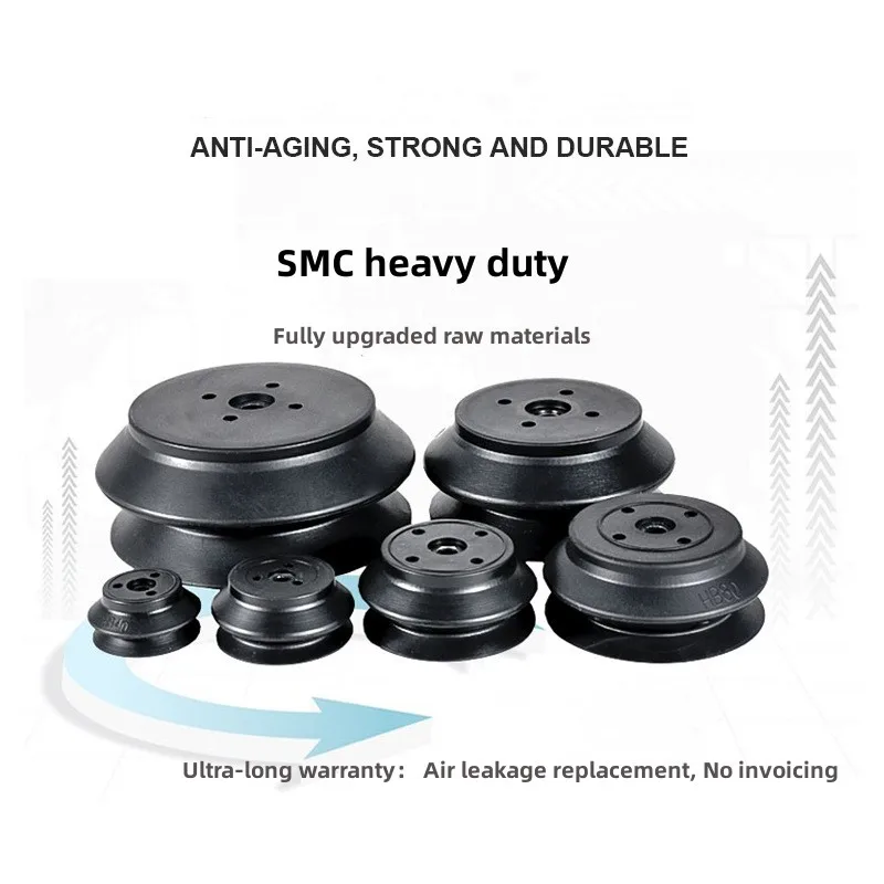 Industrial Vacuum Suction Cup Easy to withstand High and Low Temperature Strong Adsorption Made of Silicone Rubber