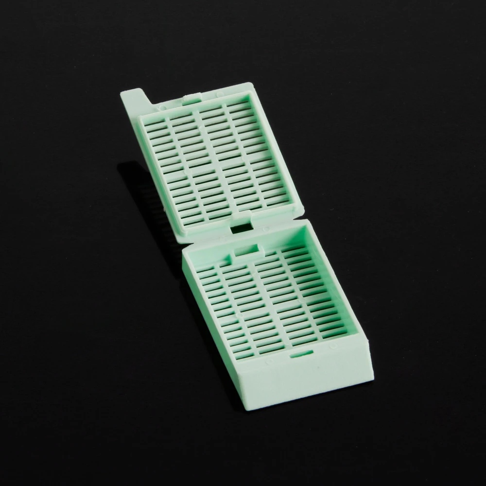 P.O.M Polyoxymethylene Plastic Biopsy Cassette Storage Box, to Hold Tissue Specimens During the Embedding Processes