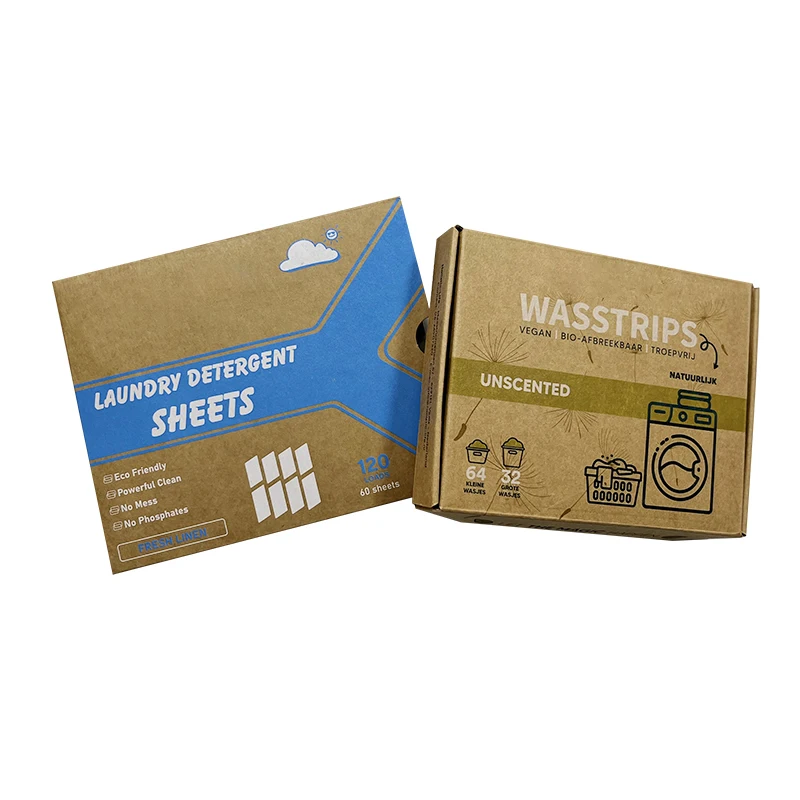 Customized reliable safe plant based laundry soap sheets concentrated quickly dissolving laundry detergent sheets