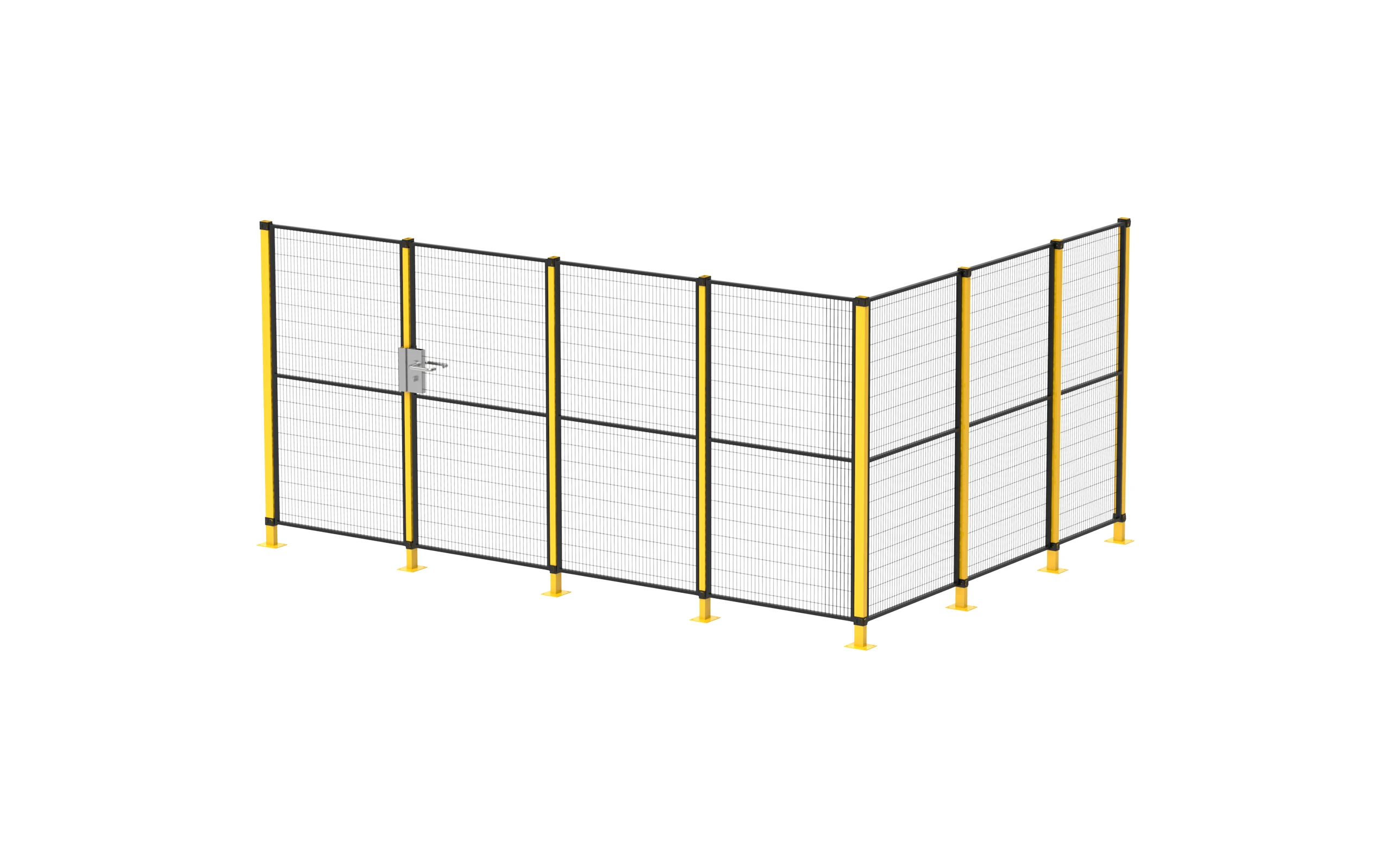 Vichnet Guarding Industrial Safety Warehouse Fence Panels for Machine Protecting