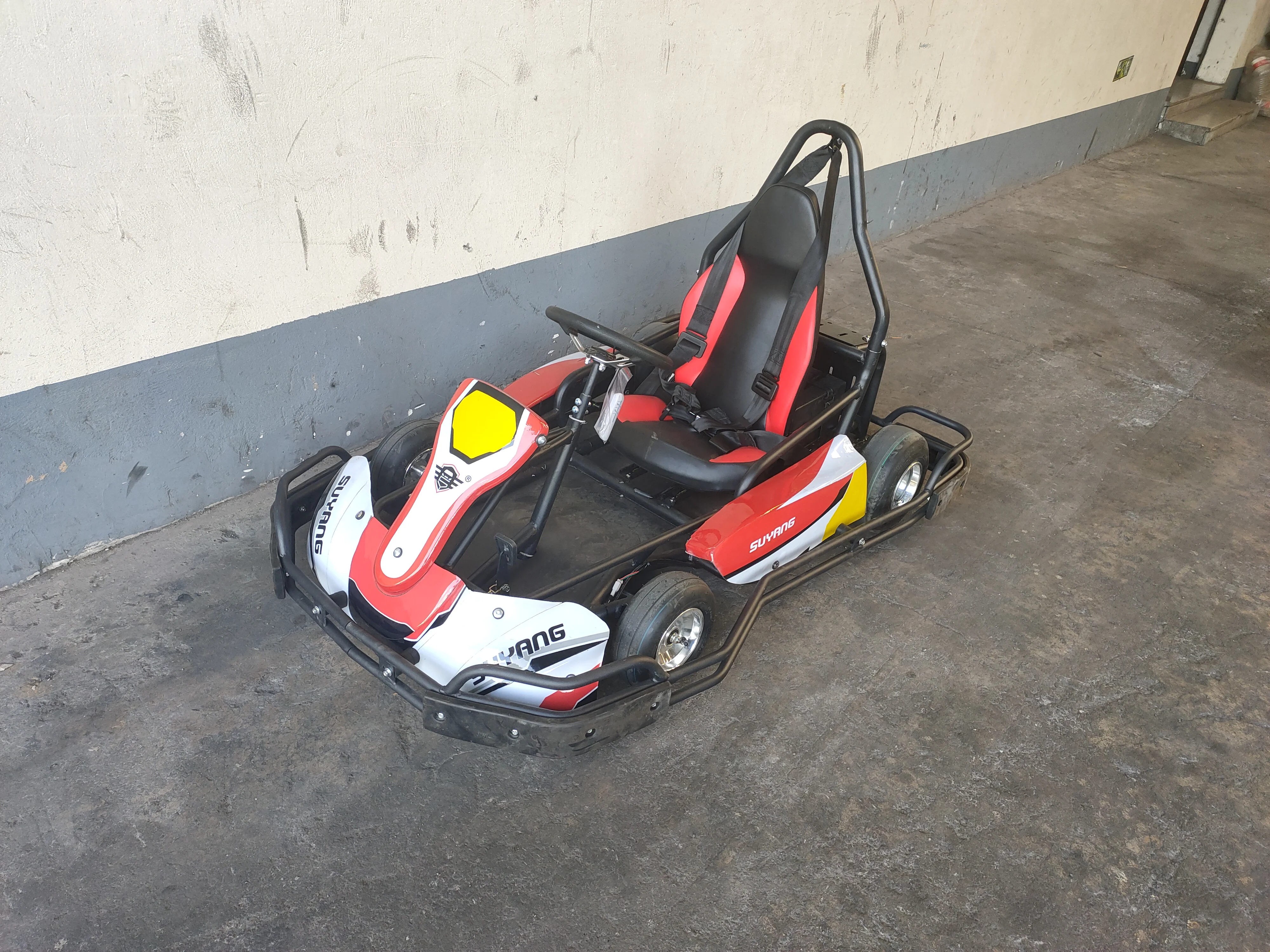 Suyang 36V 35ah Cheap Racing Go Kart for Sale Honda Engine 4 Wheel Racing Gokart