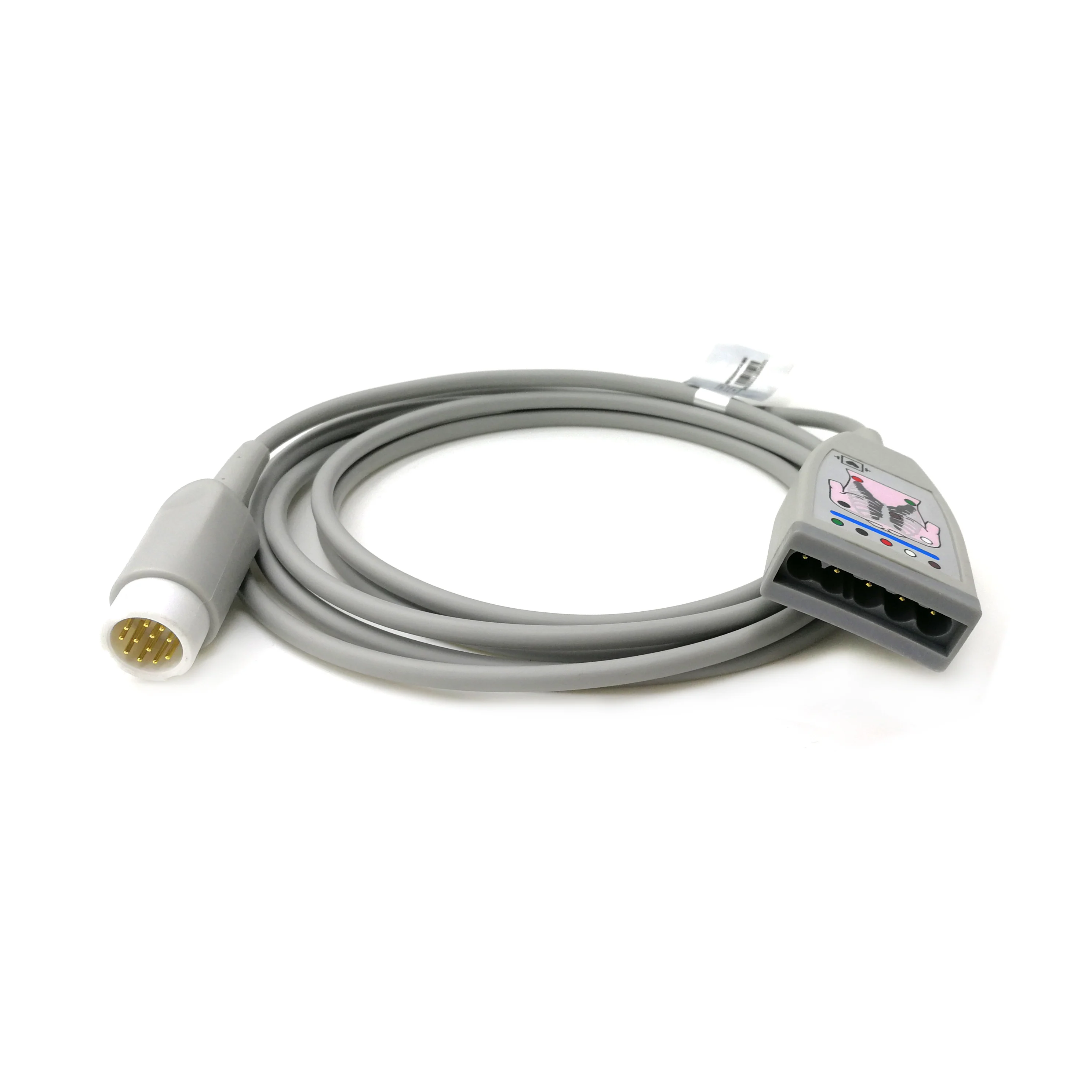 Compatible 5 lead ECG Trunk Cable for  M1668A ECG cable