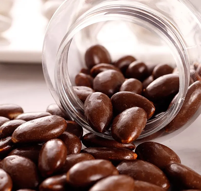 
 Chocolate Yogurt Covered Almonds  
