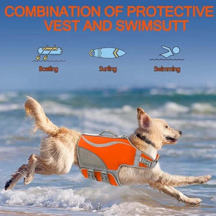 Factory wholesale professional custom neoprene pet dog life vest jacket