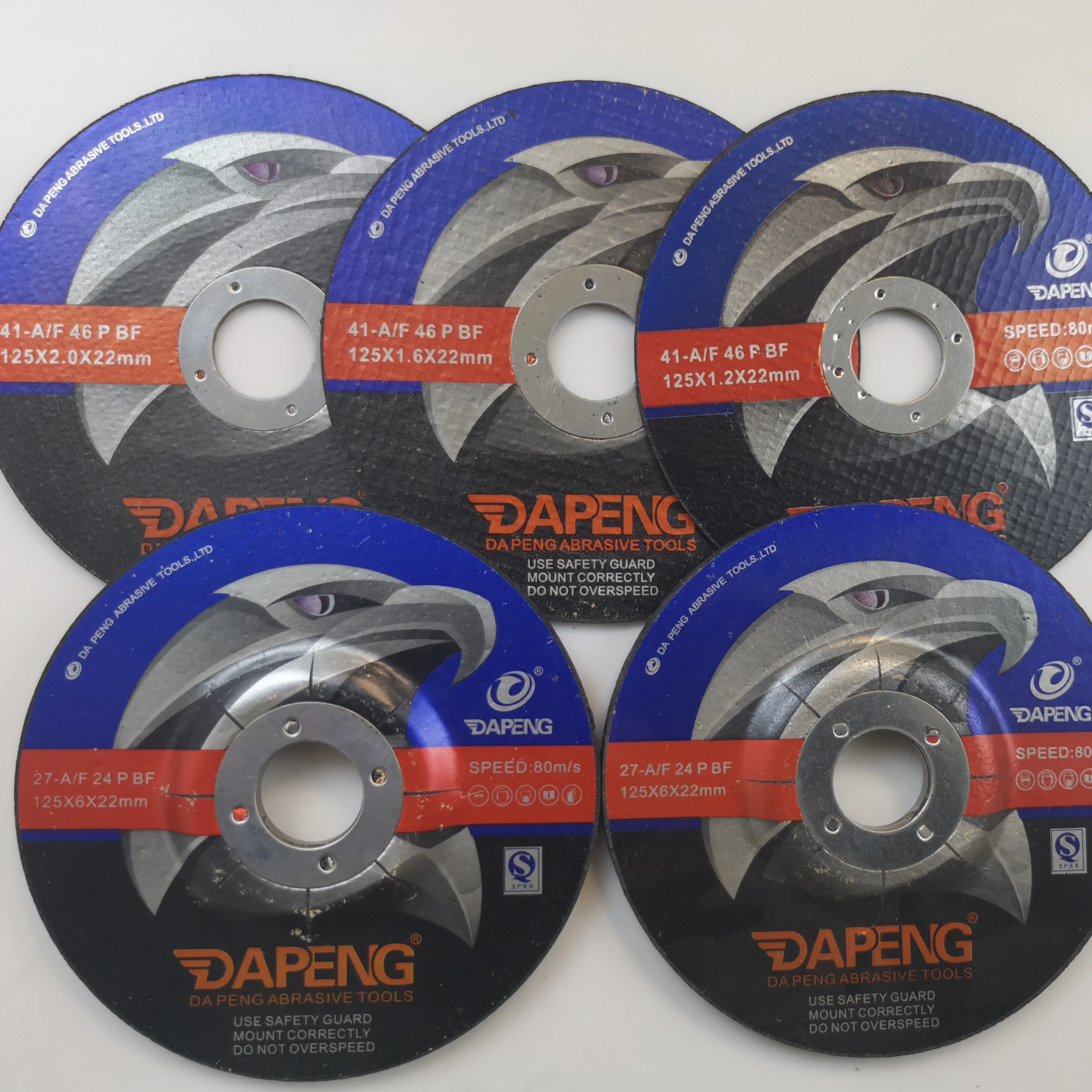 5 inch 125x6x22mm Other Machine Type and New Condition High quality metal grinding disc manufacturer
