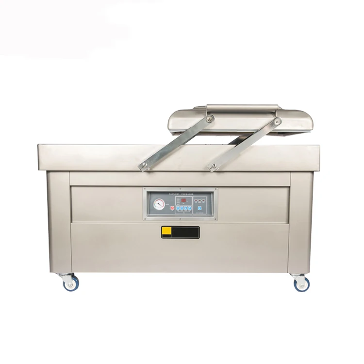 Double Chambers Vacuum Bag Sealing Packer Automatic Vacuum Sealer Packaging Machine